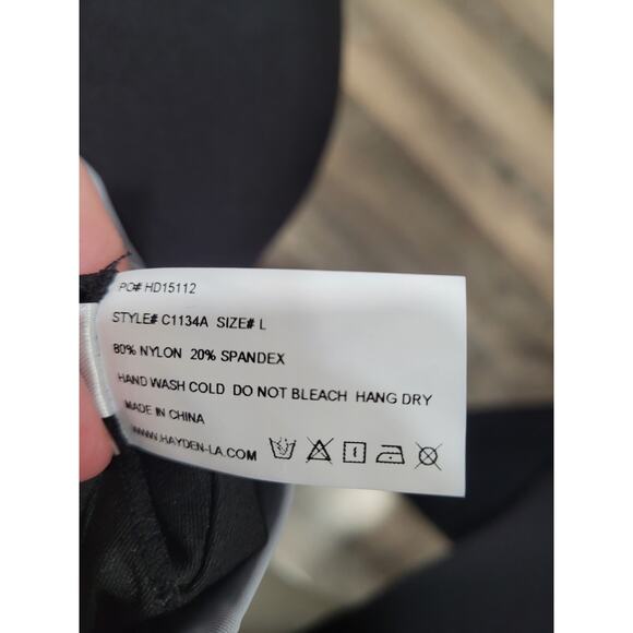 Hayden Girl's Gray Sports Bra with‎ Padding size Large #8 - Picture 3 of 5